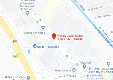 Localização do Motel